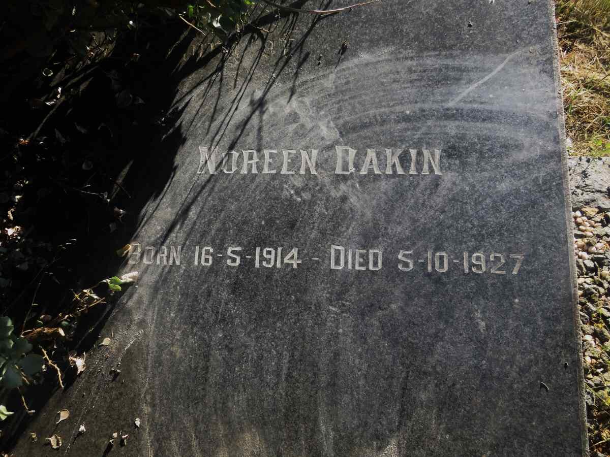 DAKIN Noreen 1914-1927