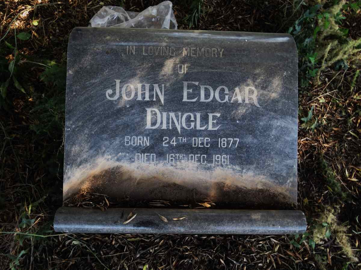 DINGLE John Edgar 1877-1961
