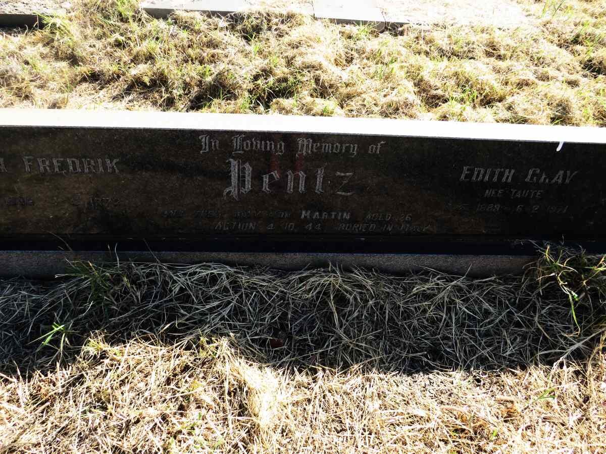 DENTZ John Fredrik 1886-1972 & Edith Gray TAUTE 1889-1971_1