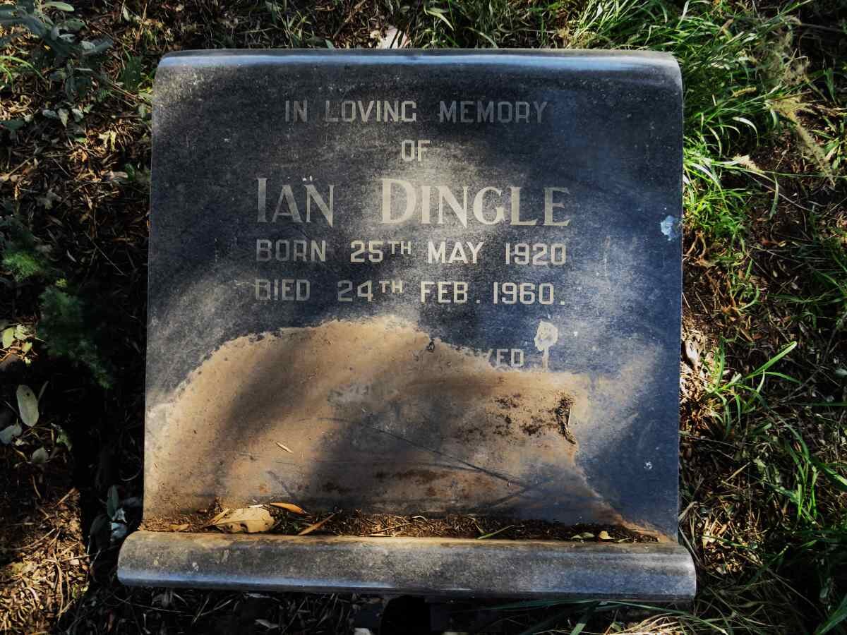 DINGLE Ian 1920-1960