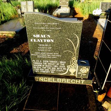 ENGELBRECHT Shaun Clayton 1978-2010