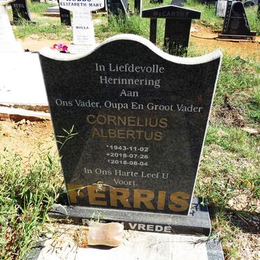 FERRIS Cornelius Albertus 1943-2018