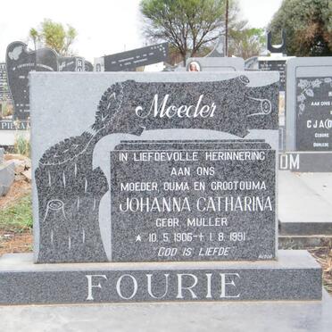 FOURIE Johanna Catharina nee MULLER 1906-1991