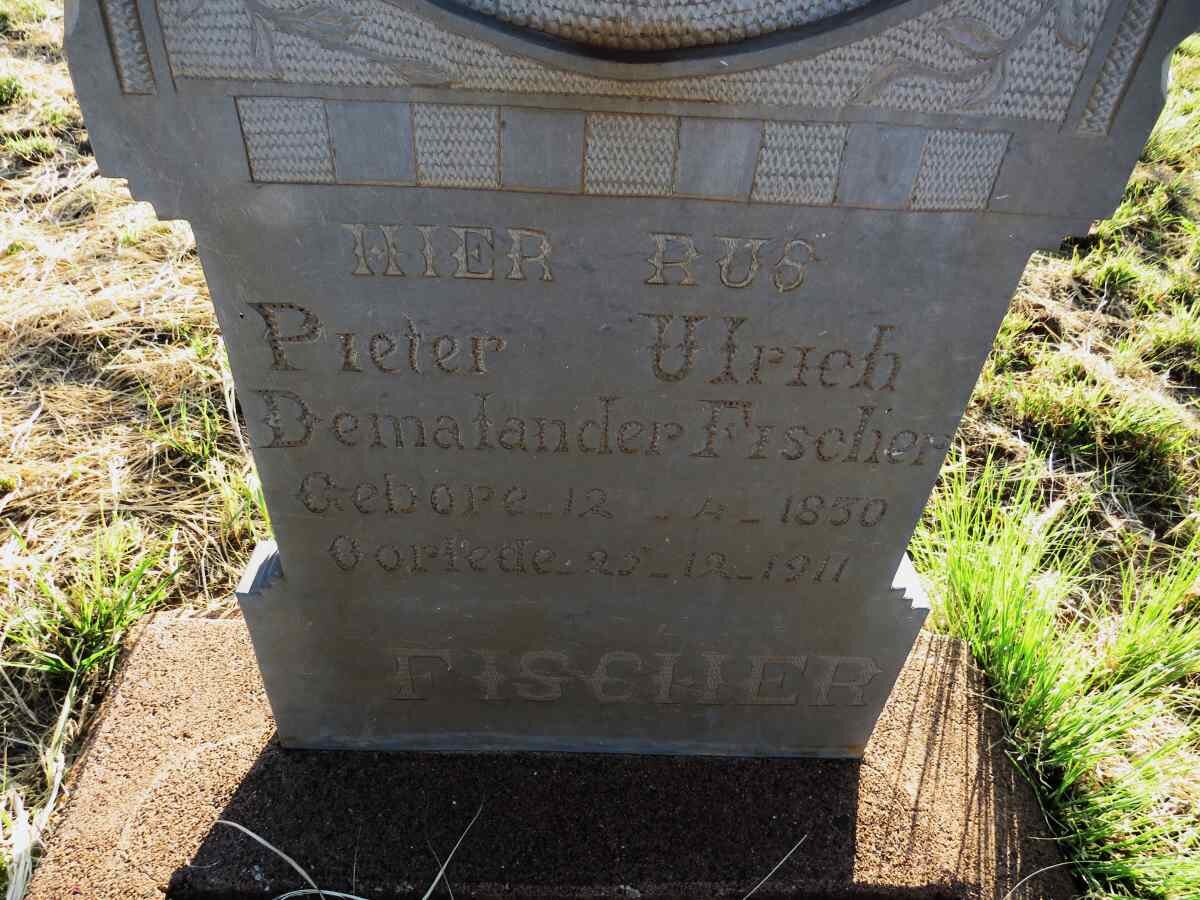 FISCHER Pieter Ulrich Demalander 1850-1911