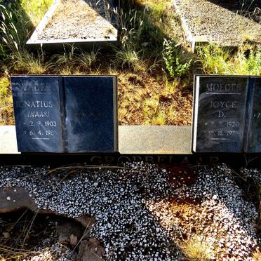 GROBBELAAR Ignatius 1903-1983 & Joyce D. 1920-1978