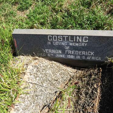 GOSTLING Vernon Frederick -1981