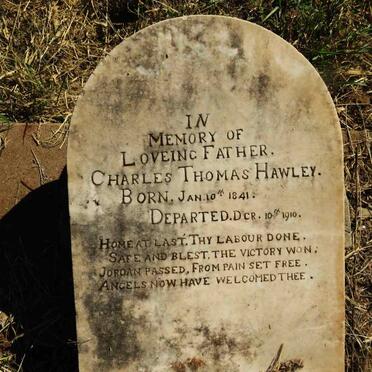 HAWLEY Charles Thomas 1841-1910