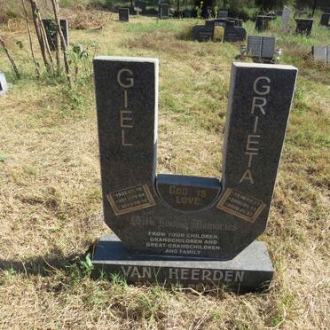 HEERDEN Giel, van 1932-2013 & Grieta 1938-2000