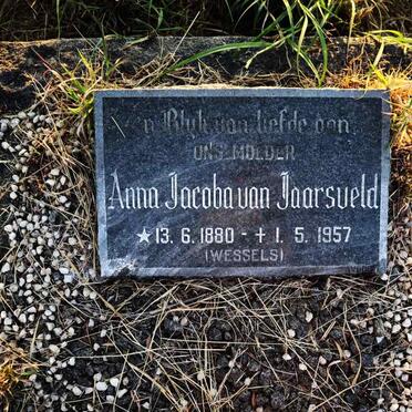 JAARSVELD Anna Jacoba, van nee WESSELS 1880-1957