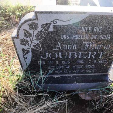 JOUBERT Anna Maria 1926-1995
