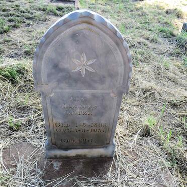 KOTZE Jan Jacobus 1886-1931