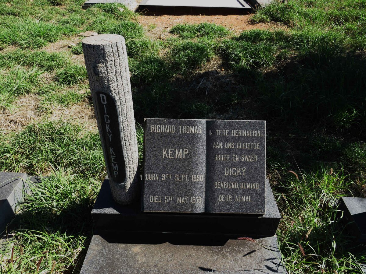 KEMP Richard Thomas 1950-1973