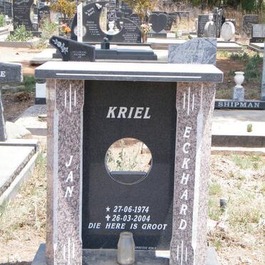 KRIEL Jan Eckhard 1974-2004