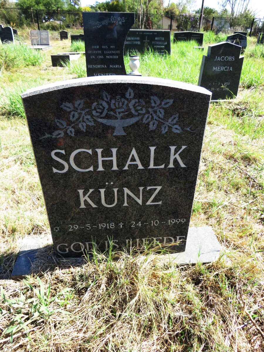 KUNZ Schalk 1918-1999