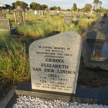 LINDEN Pieter, van der 1926-2010 & Gesina Elizabeth NEL 1935-2021_2