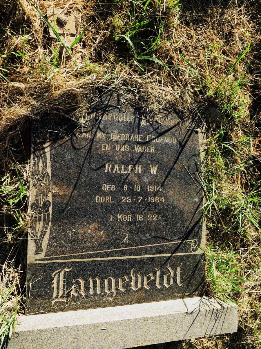 LANGEVELDT Ralph William 1914-1964 & Catherine 1919-2003_1