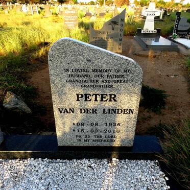 LINDEN Pieter, van der 1926-2010 & Gesina Elizabeth NEL 1935-2021_1