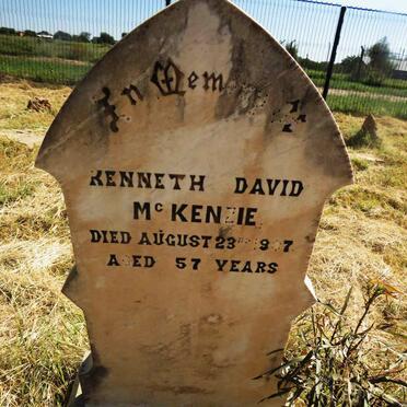 MCKENZIE Kenneth David -1907