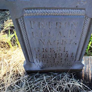 NAGEL Petronella D. 1941-1942