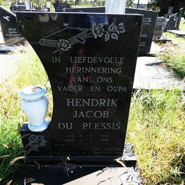 PLESSIS Hendrik Jacob, du 1928-1990
