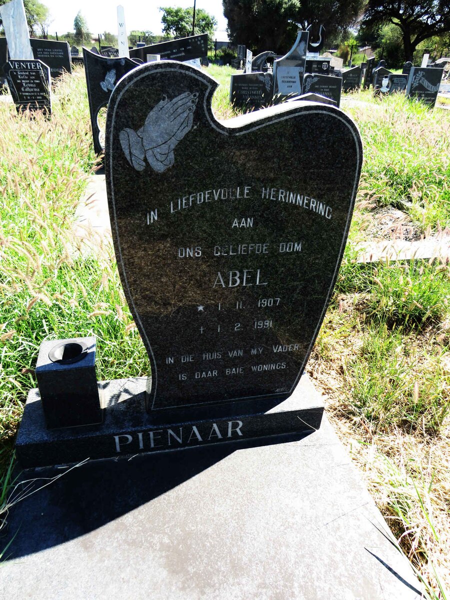 PIENAAR Abel 1907-1991