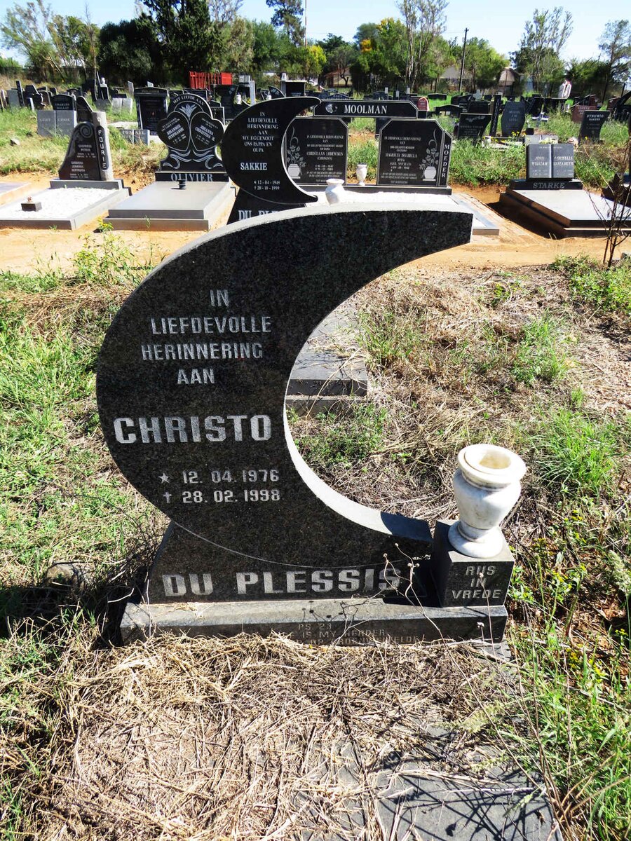 PLESSIS Christo, du 1976-1998