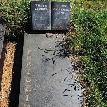 PRETORIUS Willem Jacobus 1928-2005 & Helena Catherina SMIT 1929- 