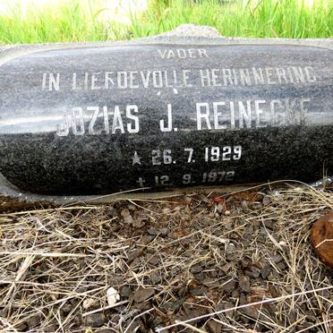 REINECKE Jozias J. 1929-1972