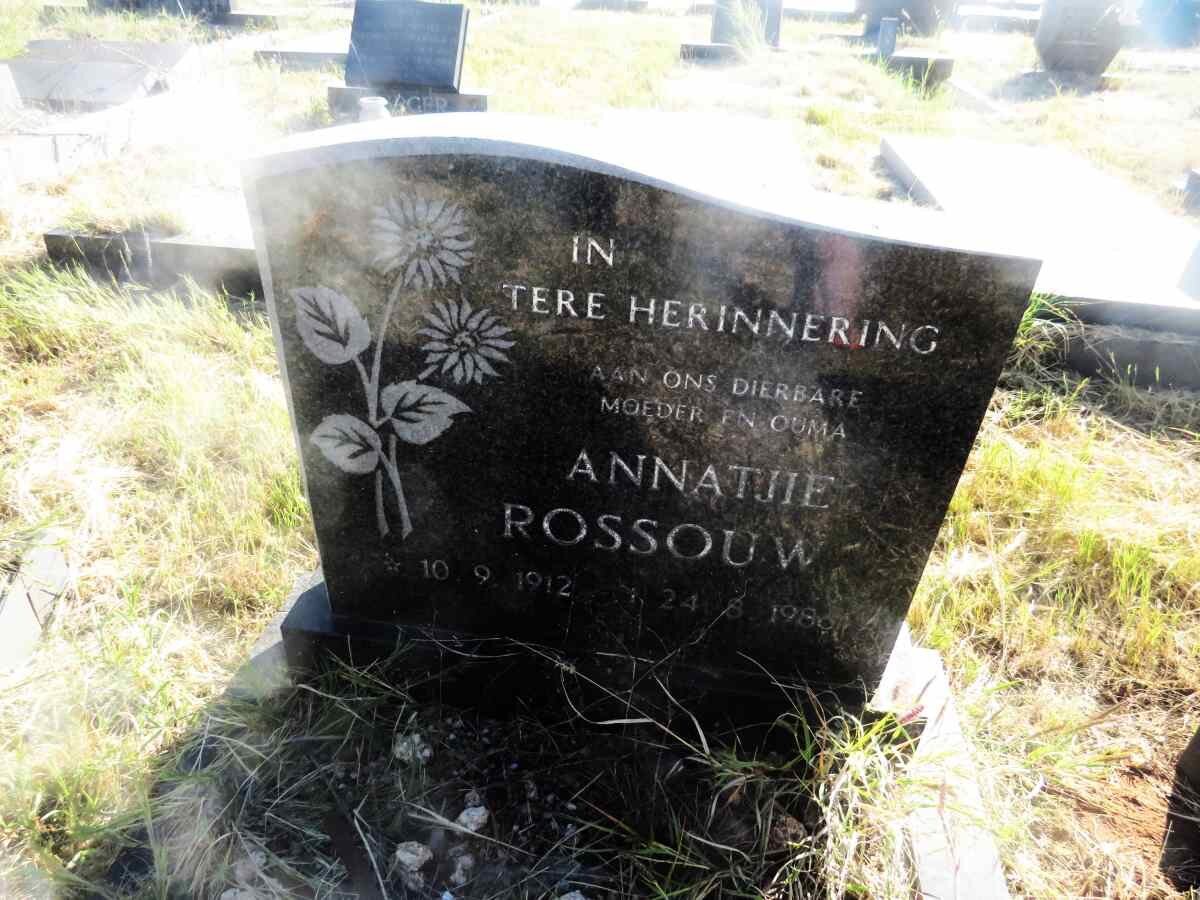 ROSSOUW Annatjie 1912-1986