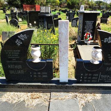 RYGAARDT Arthur William 1933-2003 & Rammie 1929-2012