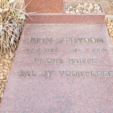 STRYDOM Ruan 1980-1999