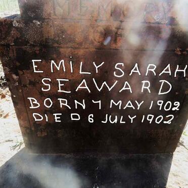SEAWARD Emily Sarah 1902-1902