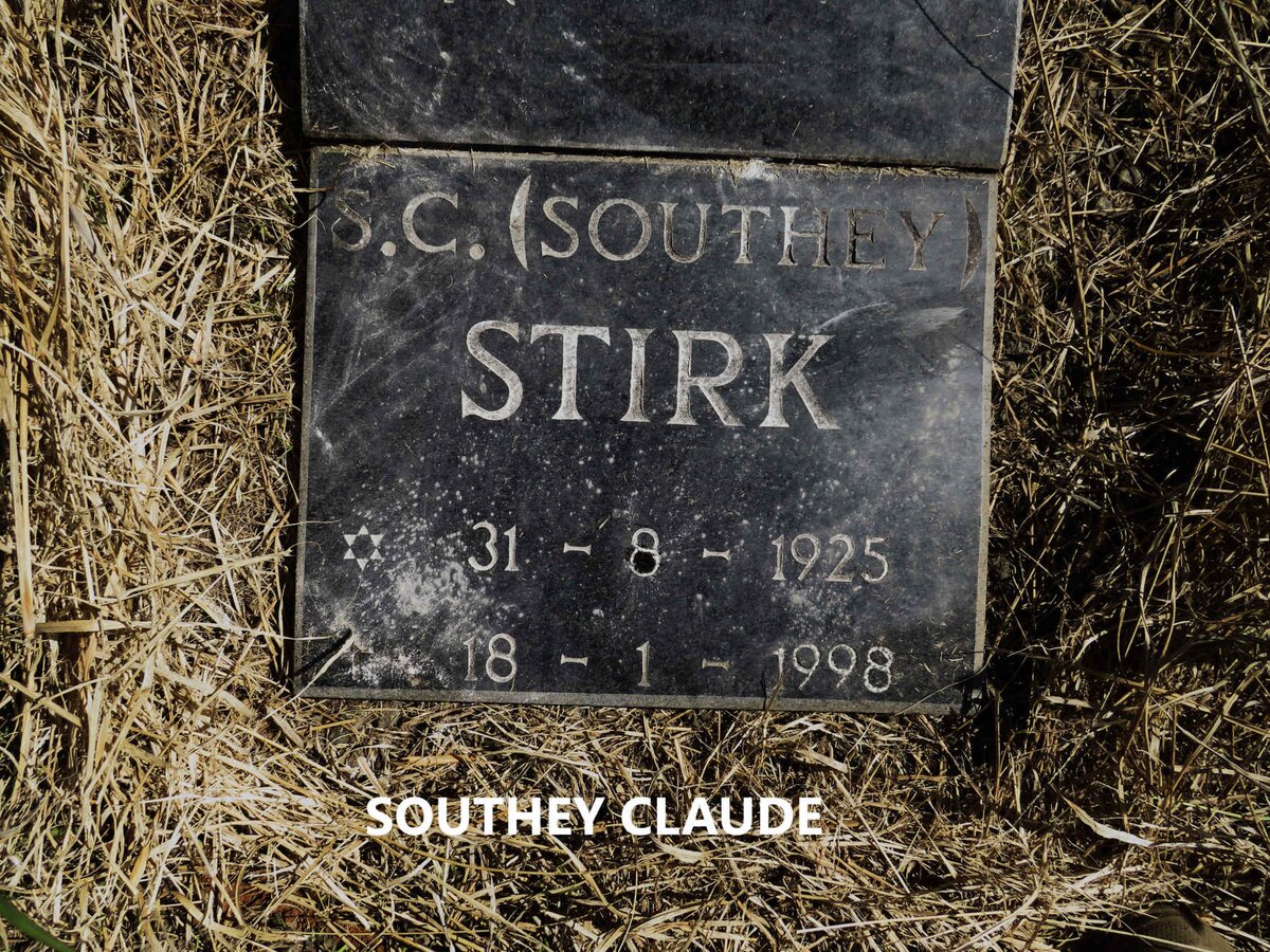STIRK Southey Claude 1925-1998 & Catharina Elizabeth VAN DER RIET 1925-1996 _1