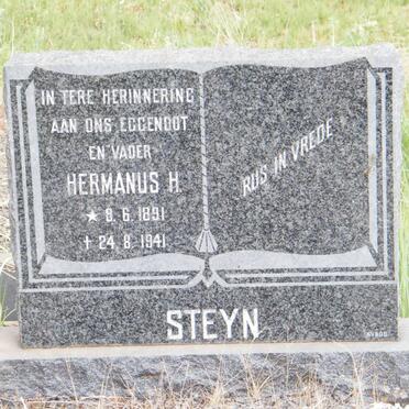 STEYN Hermanus H. 1891-1941
