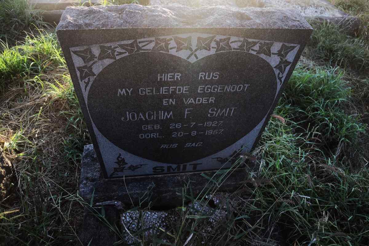SMIT Joachim F. 1927-1957