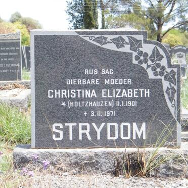 STRYDOM Christina Elizabeth nee HOLTZHAUZEN 1901-1971