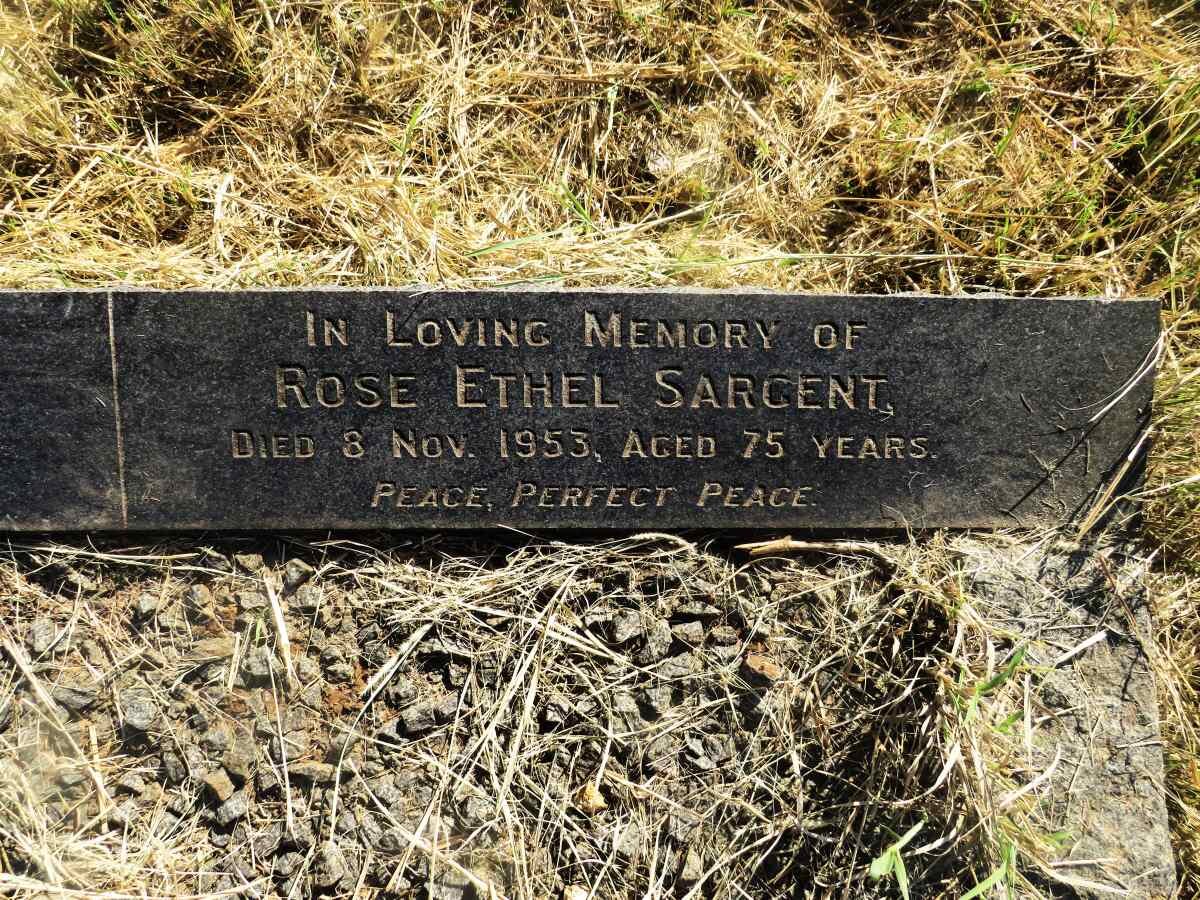SARGENT Henry Edward -1954 & Rose Ethel -1953 :: SARGENT Henry Michael -1914_2