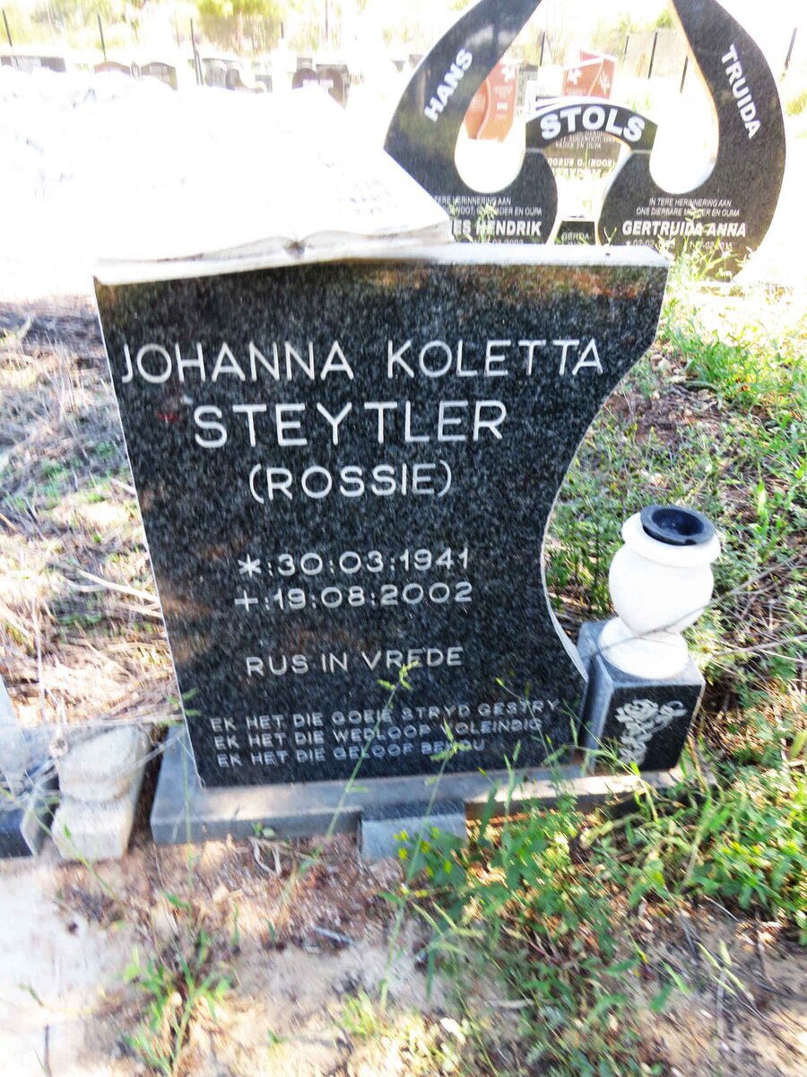 STEYTLER Johnny 1941-2018 & Johanna Koletta 1941-2002_2