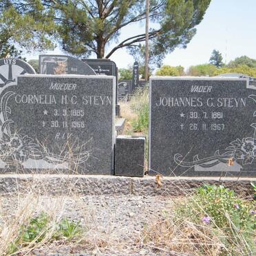 STEYN Johannes G. 1881-1967 &amp; Cornelis H.C. 1885-1966