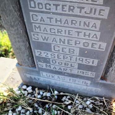 SWANEPOEL Catharina Magrietha 1951-1955