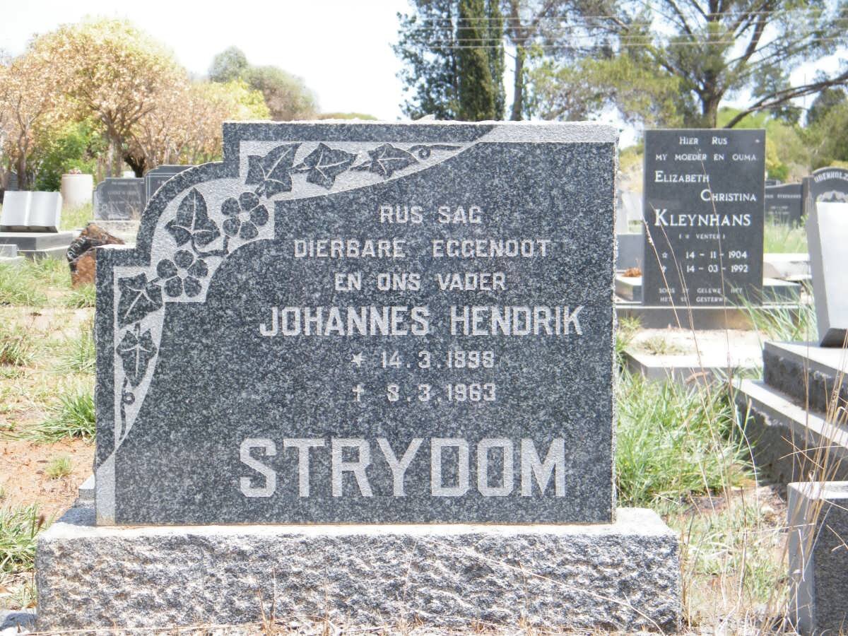 STRYDOM Johannes Hendrik 1898-1963