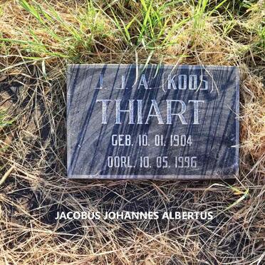 THIART Jacobus Johannes Albertus 1904-1996