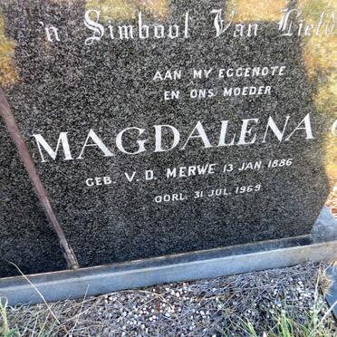 TOIT Wessel J., du 1884-1971 & Magdalena v.d. MERWE 1886-1969_3