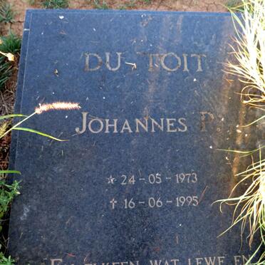 TOIT Johannes P., du 1973-1995