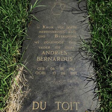 TOIT Andries Bernardus, du 1913-1991