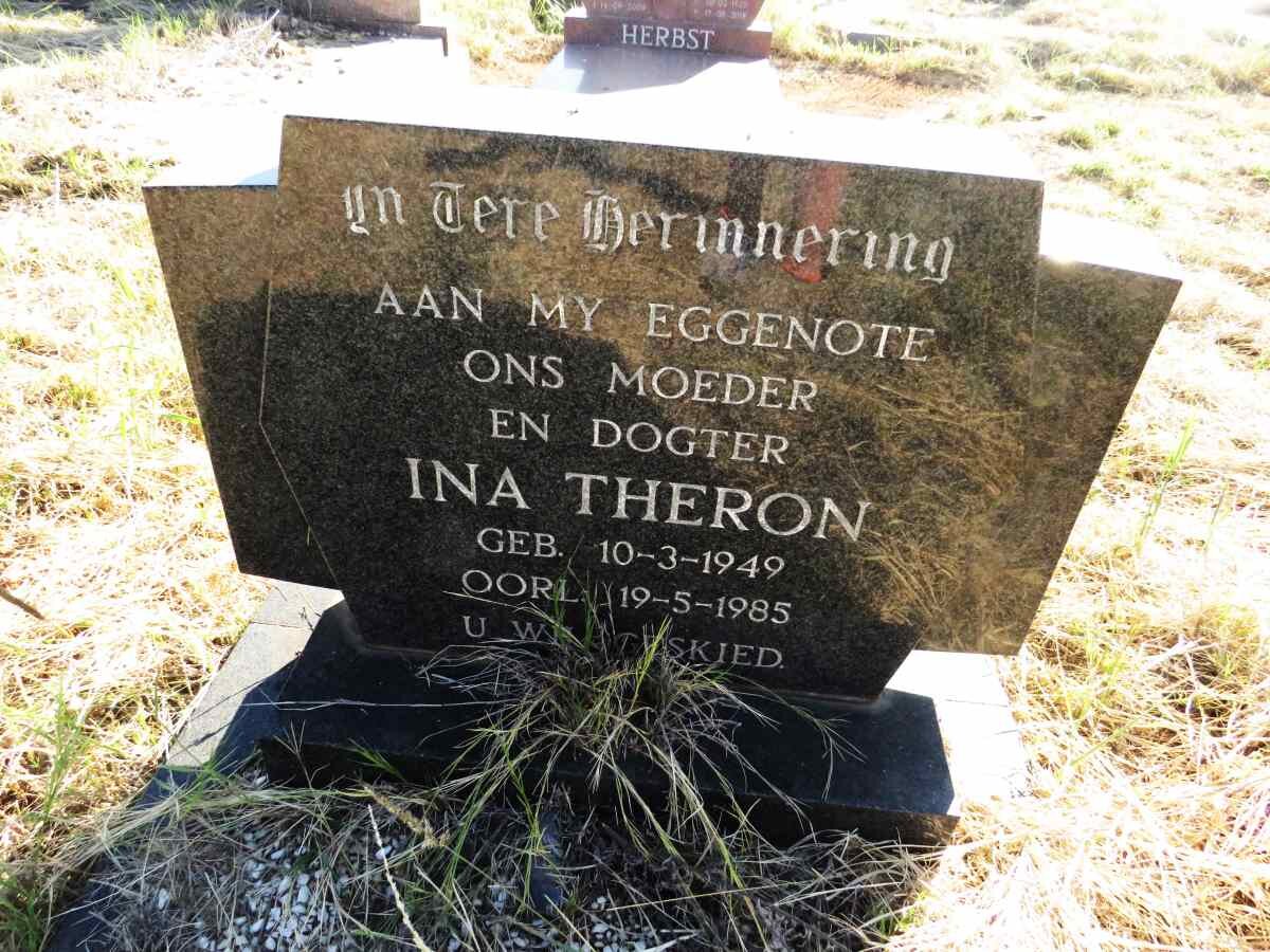 THERON Ina 1949-1985