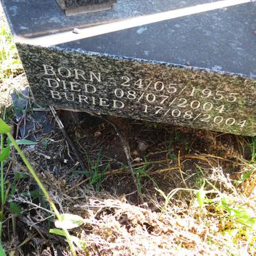 VERWEY Martin Athur 1955-2004 & Elaine Muriel 1958-_2