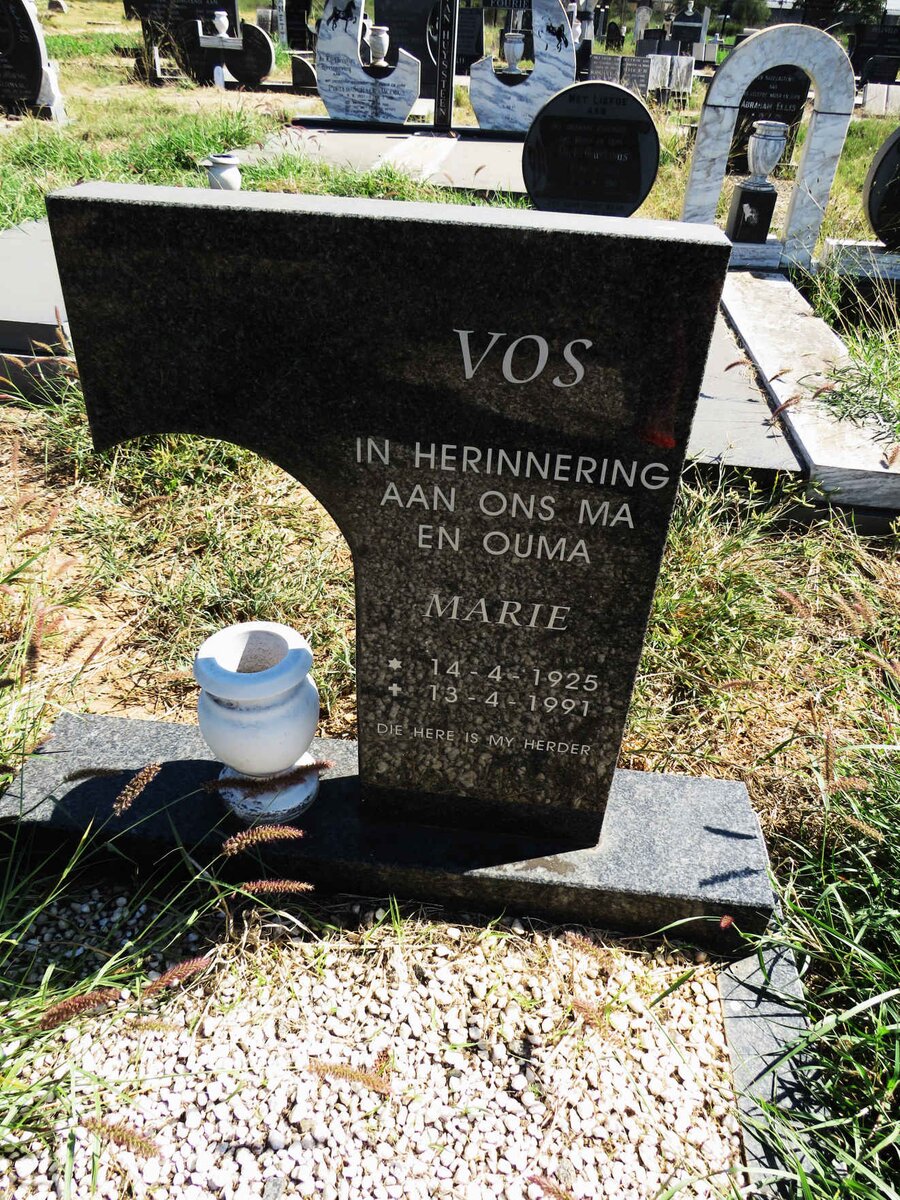 VOS Marie 1925-1991