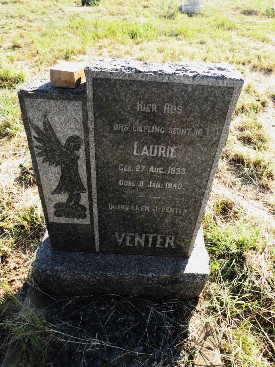VENTER Laurie 1933-1940