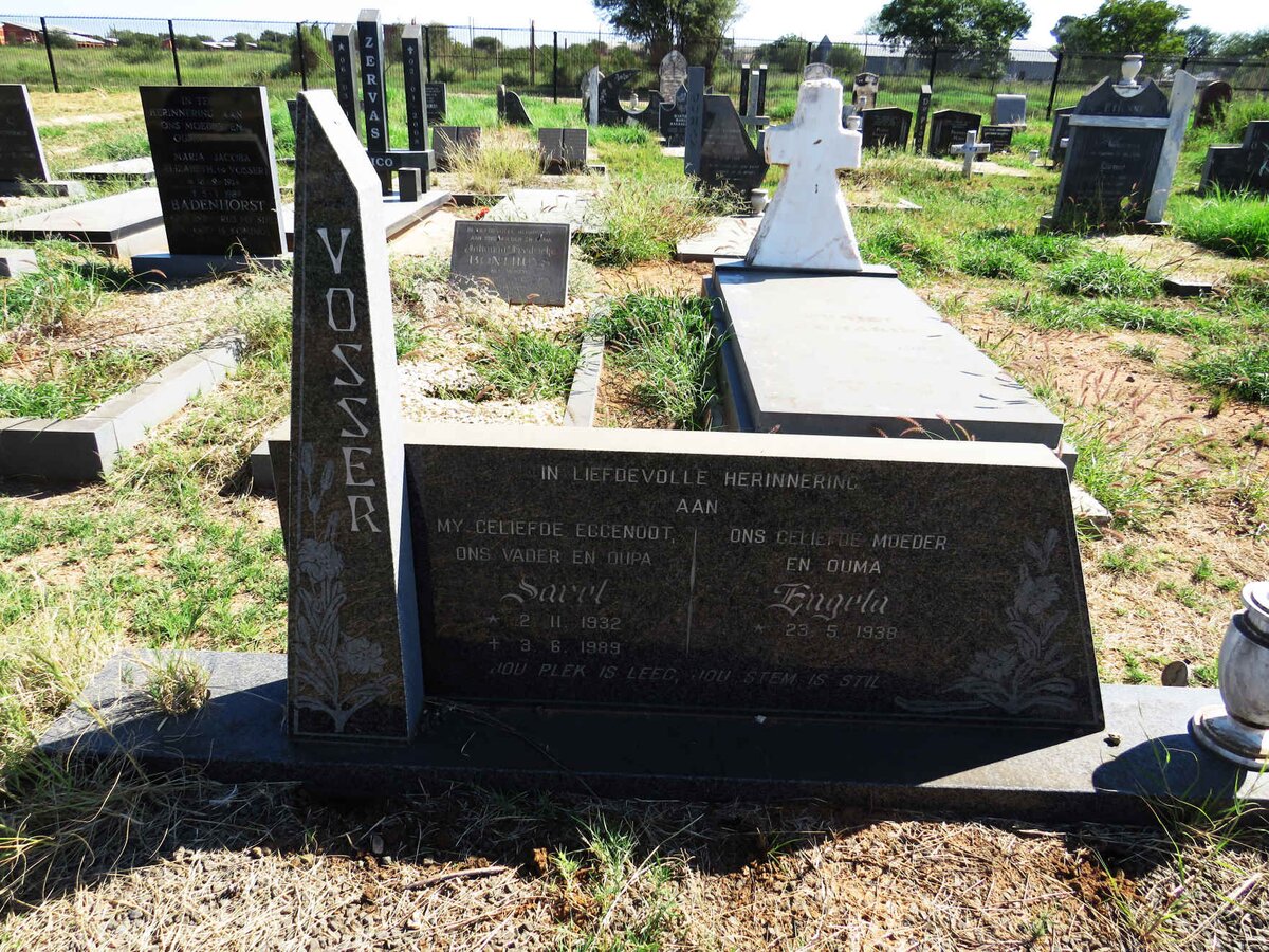 VOSSER Sarel 1932-1989 & Engela 1938- 